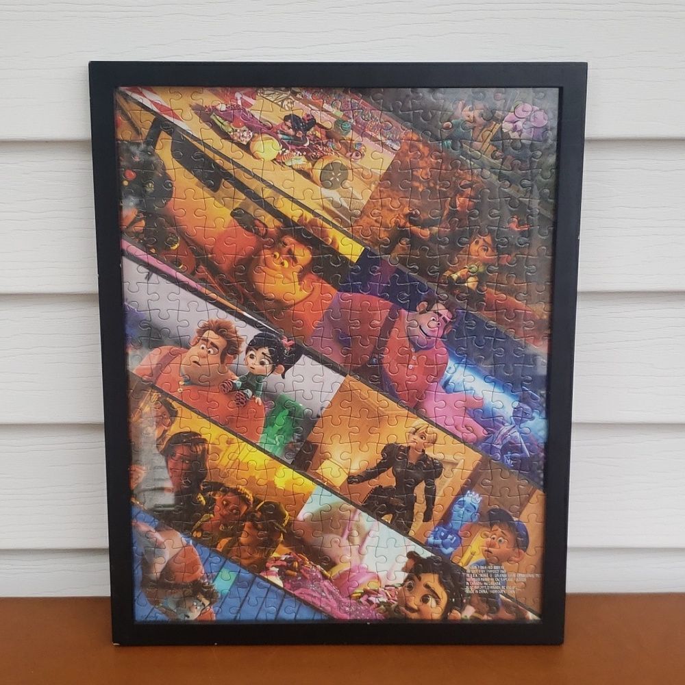 Framed Disney Pixar "Wreck-It Ralph" Picture Puzzle